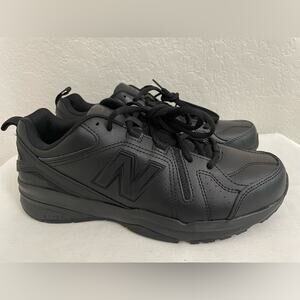 New Balance 608 V5 Casual Comfort Cross Trainer Mens 8.5 in Black/Black